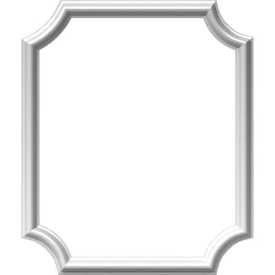 20"W x 24"H x 1/2"P Ashford Molded Scalloped Wainscot Wall Panel