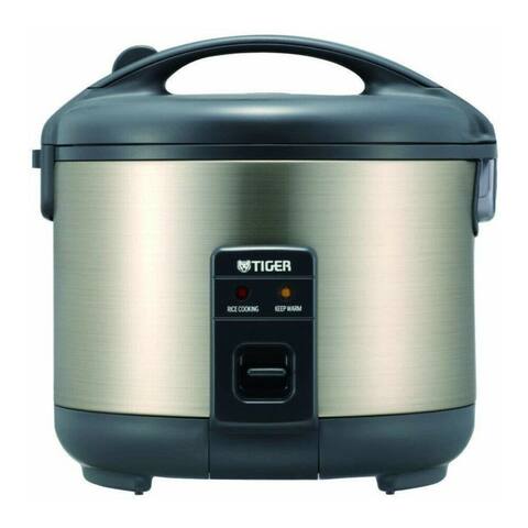 Tiger Stainless Steel Urban Stain 8-Cup Conventional Rice Cooker