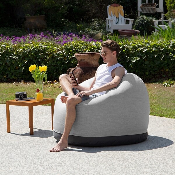 deck chair bean bag