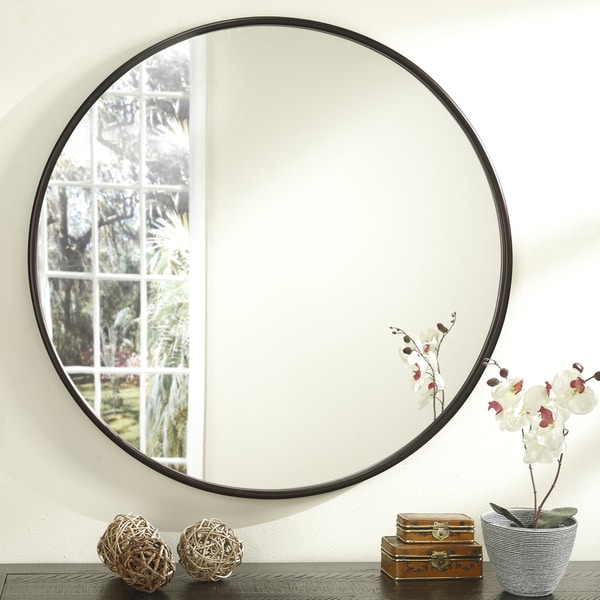 36 inch round mirror