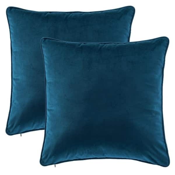 Shop Gracewood Hollow Osmanagic 20 Inch Square Solid Velvet Pillow