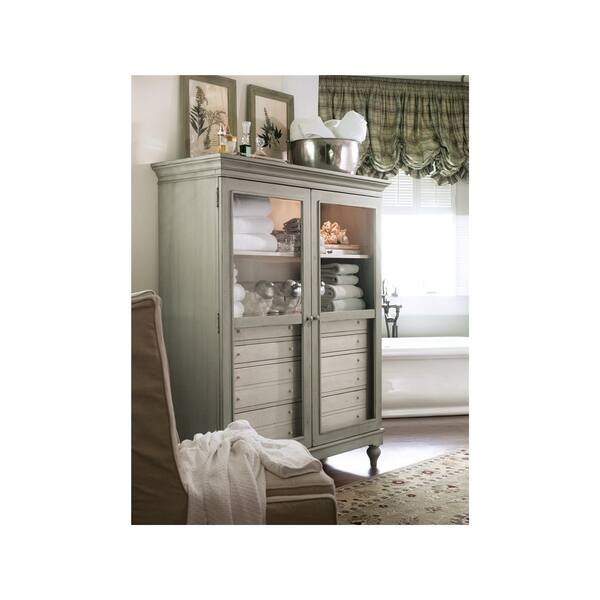 Shop Paula Deen The Bad Lady S Green Wood Cabinet Free Shipping