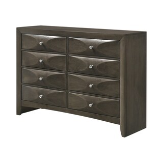 Shop Porch Den Dauer Grey 8 Drawer Dresser On Sale Free
