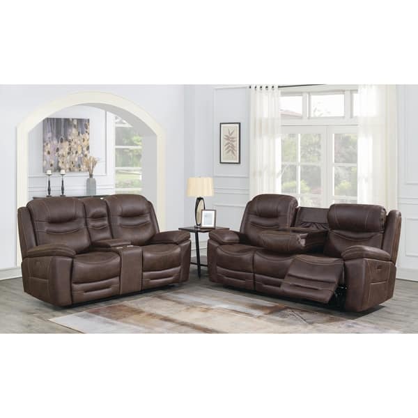 slide 1 of 10, Copper Grove Caen 2-piece Power Living Room Set