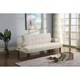 preview thumbnail 7 of 18, The Gray Barn Broken Arrow Upholstered Sofa Bed - 74" x 35.50" x 33" - 74" x 35.50" x 33"