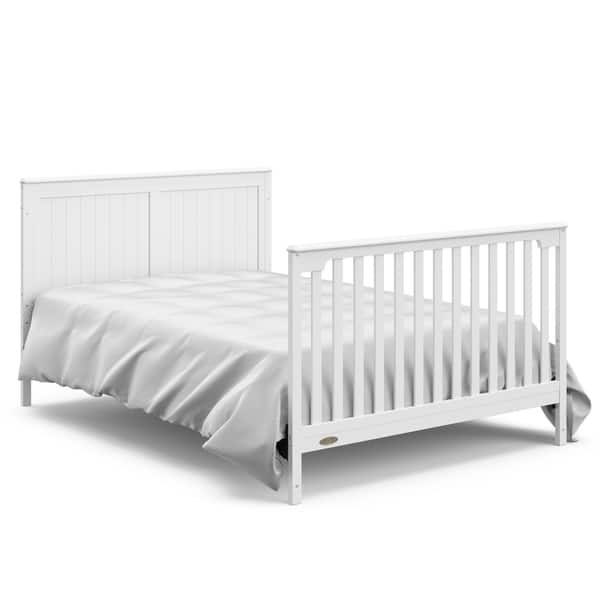 Shop Graco Hadley 4 In 1 Convertible Crib With Drawer White