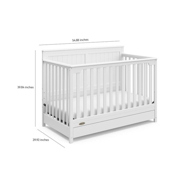 graco crib with drawer