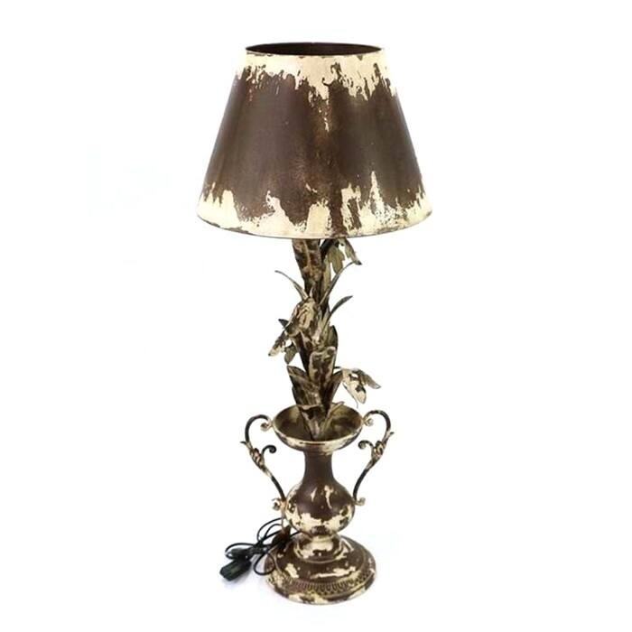 Industrial Rustic Metal Table Lamp - Medium