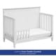 preview thumbnail 7 of 16, Graco Aria 4-in-1 Convertible Crib, White, Easily Converts to Toddler Bed, Day Bed, or Full Bed