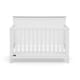 preview thumbnail 4 of 16, Graco Aria 4-in-1 Convertible Crib, White, Easily Converts to Toddler Bed, Day Bed, or Full Bed