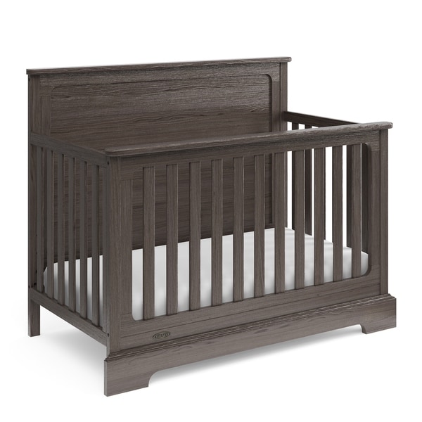 Slate gray crib store