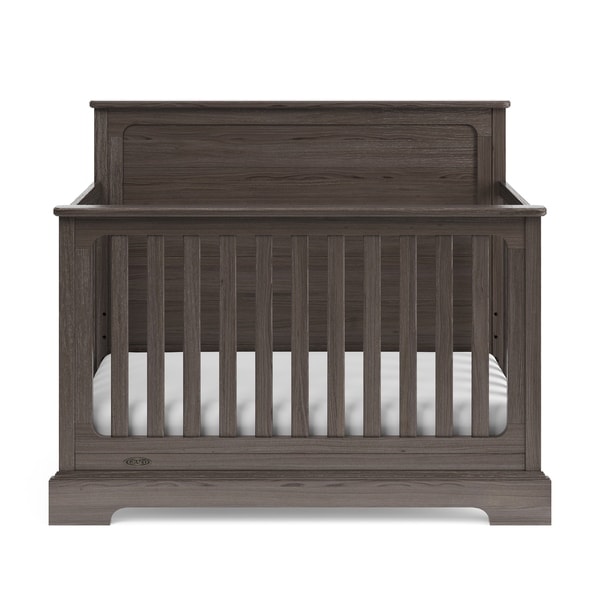 slate gray crib