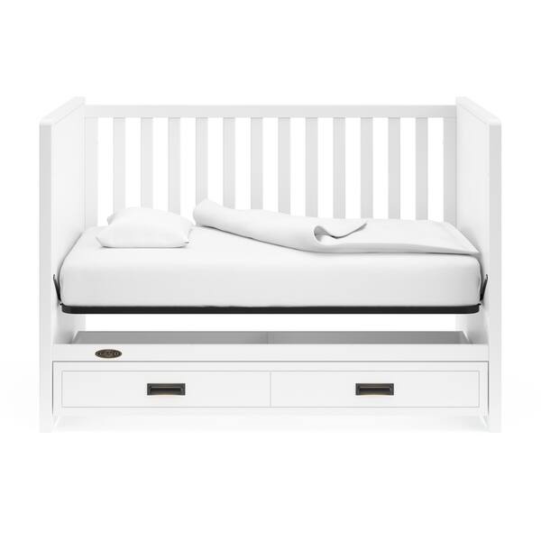 Shop Graco Cottage 3 In 1 Convertible Crib White Easily Converts