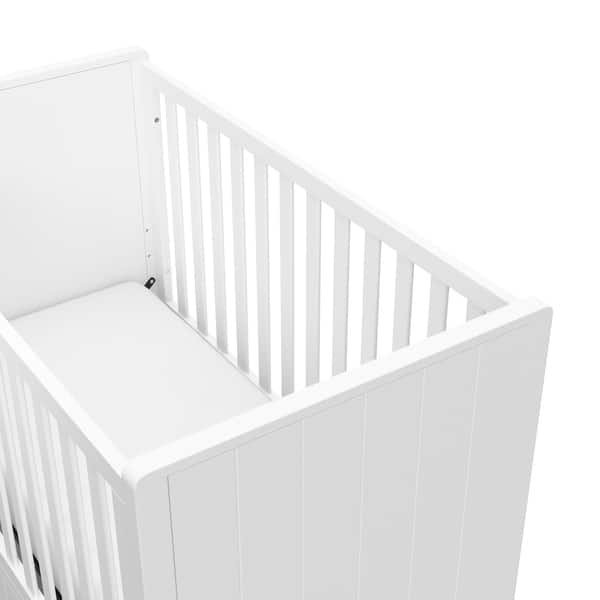 Shop Graco Cottage 3 In 1 Convertible Crib White Easily Converts