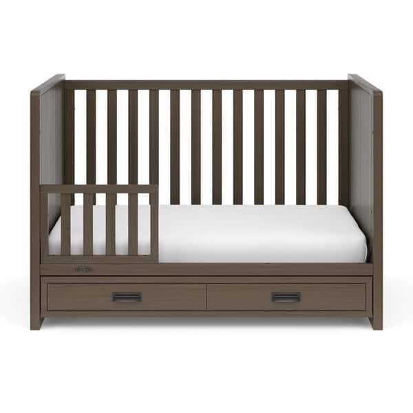 Shop Graco Cottage 3 In 1 Convertible Crib White Easily Converts