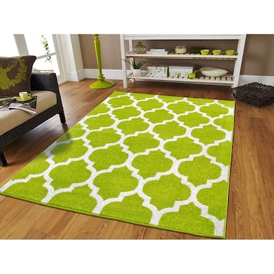 Copper Grove Rovaniemi Multicolor Moroccan Trellis Area Rug
