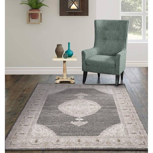 Shop Copper Grove Siuntio Distressed Grey Area Rug Overstock 28110836