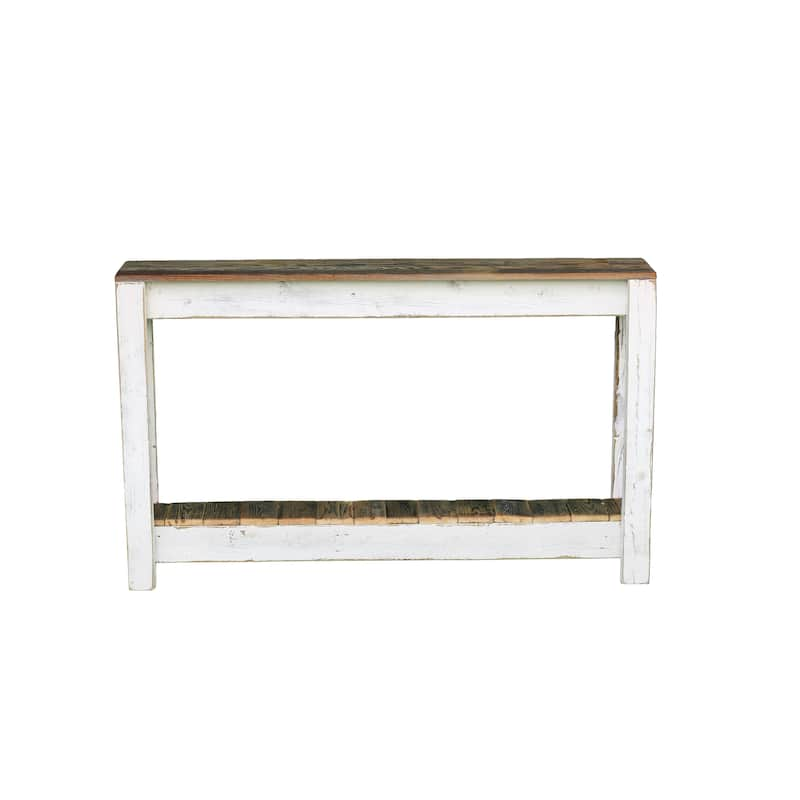 White Combo 46 Inch Console Table