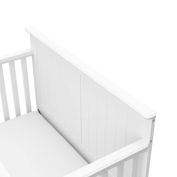 Shop Graco Ellis 4 In 1 Convertible Crib White Easily Converts