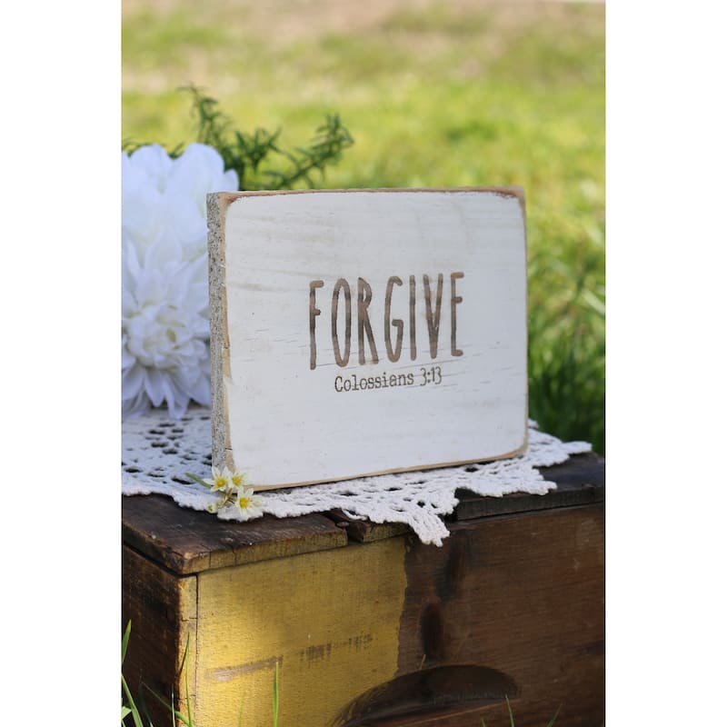 Everyday Inspirational Wall Sign - Forgive