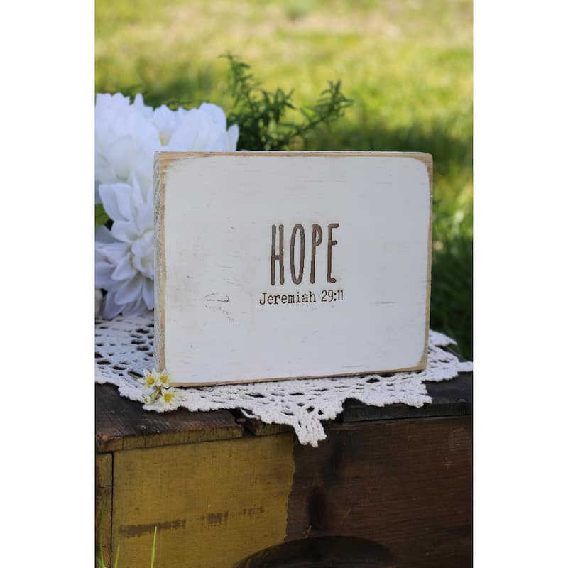 Everyday Inspirational Wall Sign - Hope