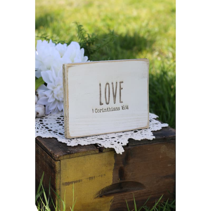 Everyday Inspirational Wall Sign - Love