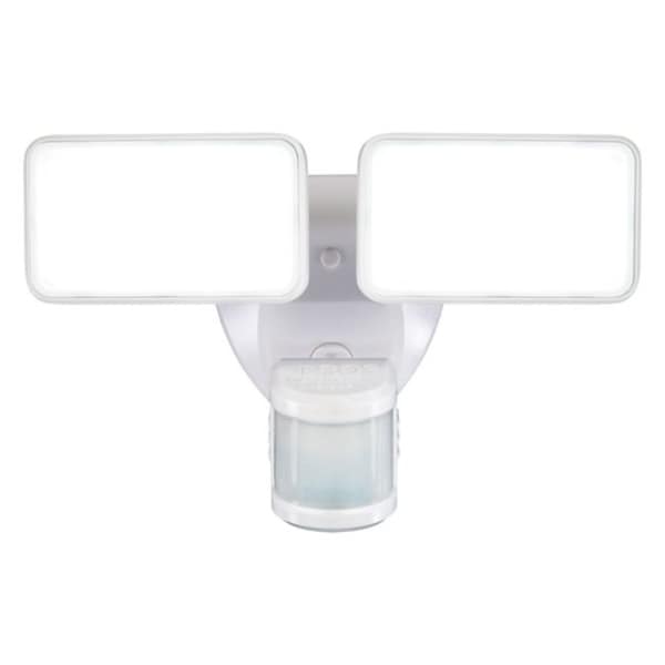 Heath Zenith Motion-Sensing Hardwired LED White Security Wall Light. Opens flyout.
