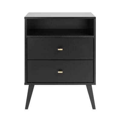 Buy Black Mid Century Modern Nightstands Bedside Tables Online