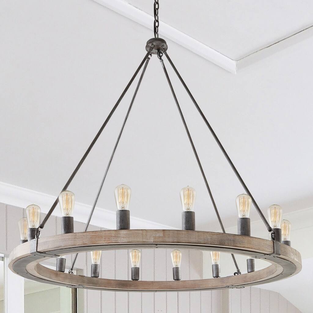 16-light Urban Wash Chandelier