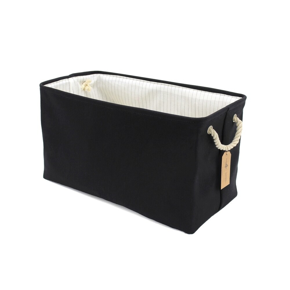 canvas storage tubs