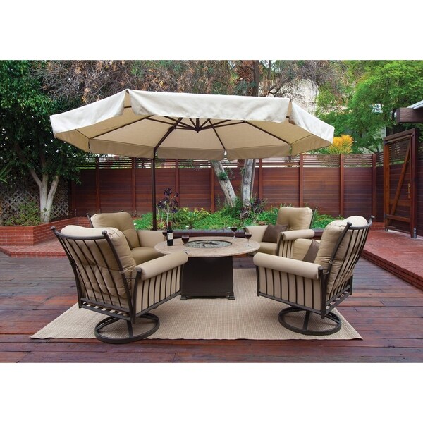 Shop Simplyshade Bali 11 Octagon Cantilever With Valance Overstock 28116421