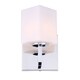 preview thumbnail 9 of 12, Woodbridge Lighting Candice 1-light Bath/ Wall