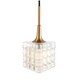 preview thumbnail 7 of 5, Woodbridge Lighting 21124CBR Regent Park 3-light Cluster Pendant