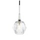 preview thumbnail 6 of 6, Woodbridge Lighting Regent Park Mini-pendant Clear - Hexagonal Crystal