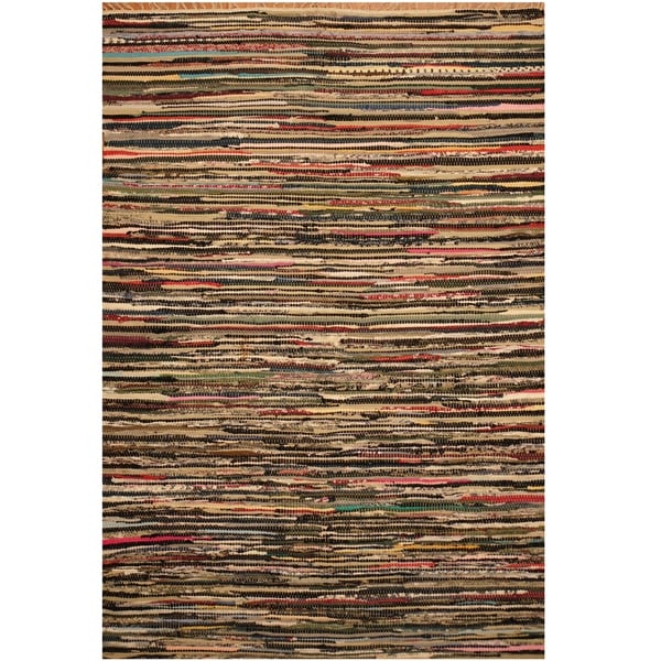 Handmade Wool Kilim (India) - 4' x 6'