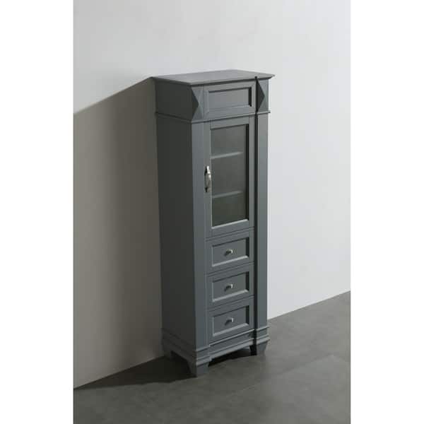 Hudson 20 Linen Cabinet In Gray 28116644 Hudson 20 Linen Cabinet In Gray