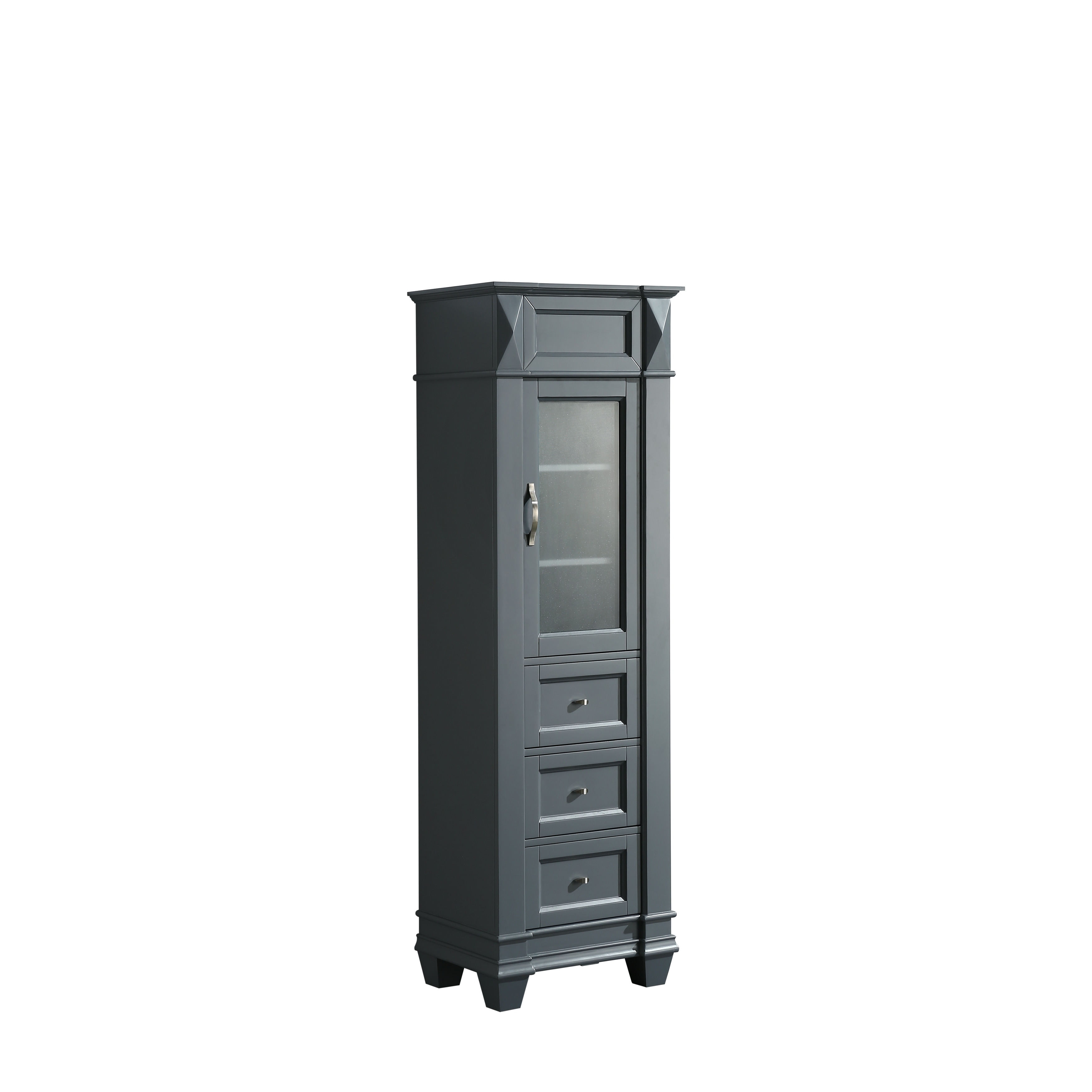 Hudson 20 Linen Cabinet In Gray 28116644 Hudson 20 Linen Cabinet In Gray