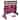 GoSports Giant Dark Wood Stain 4 in a Row Backyard Game – 2 Foot Width – With Connect Coins, Portable Case and Rules