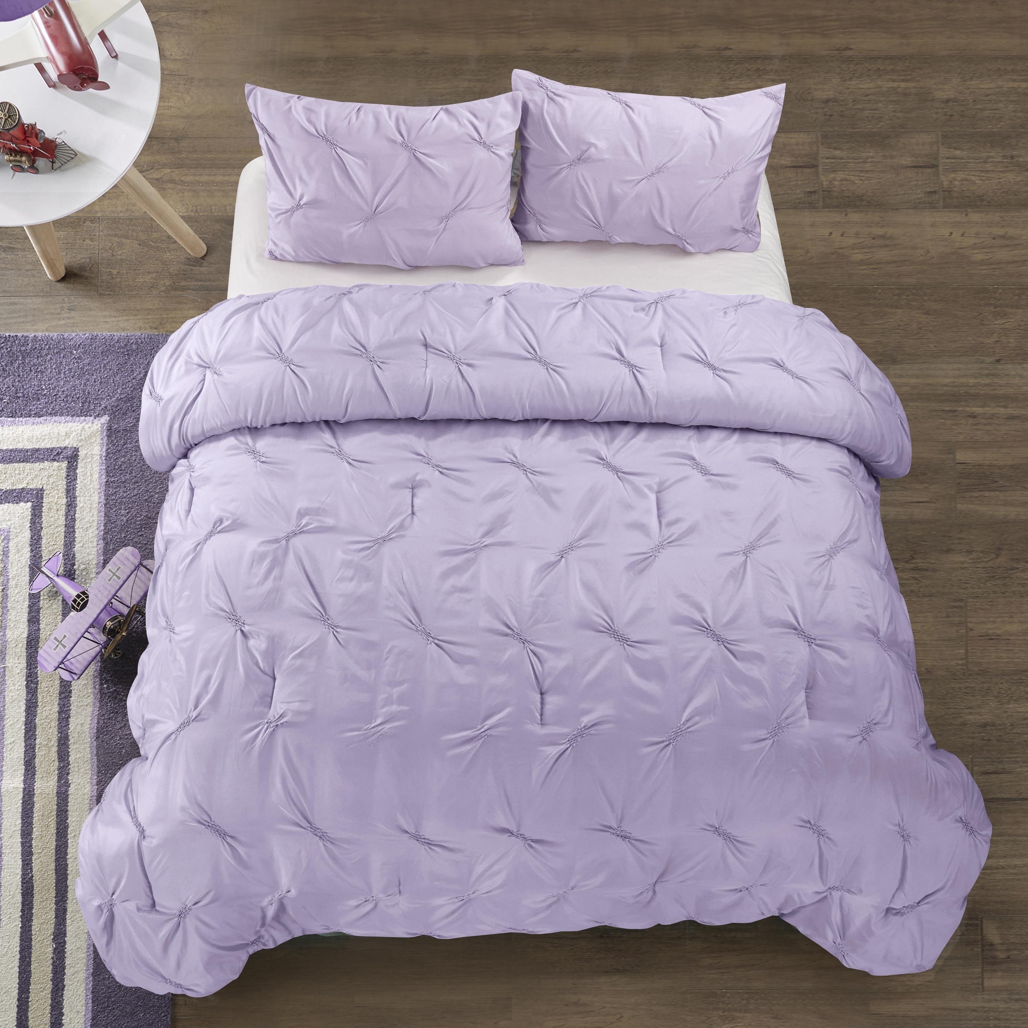 light purple queen comforter