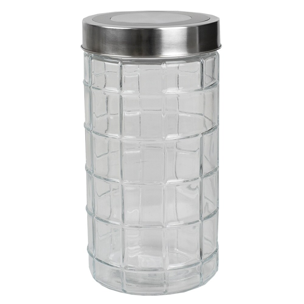 glass containers with stainless steel lids