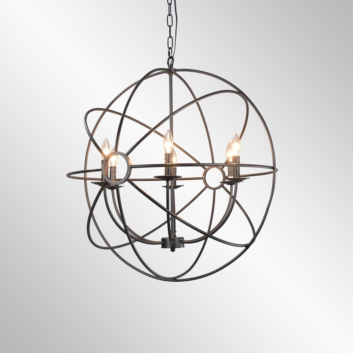 Voltaire 6-Bulb Chandelier by Kosas Home - Chandeliers For Bedrooms by Overstock.com