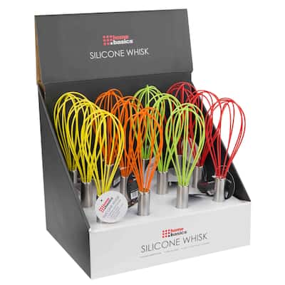 Silicone Balloon Whisk with Steel Handle