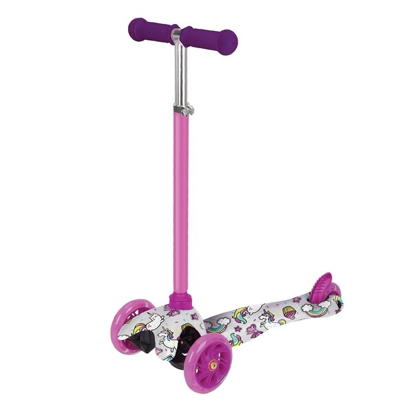 pink unicorn scooter