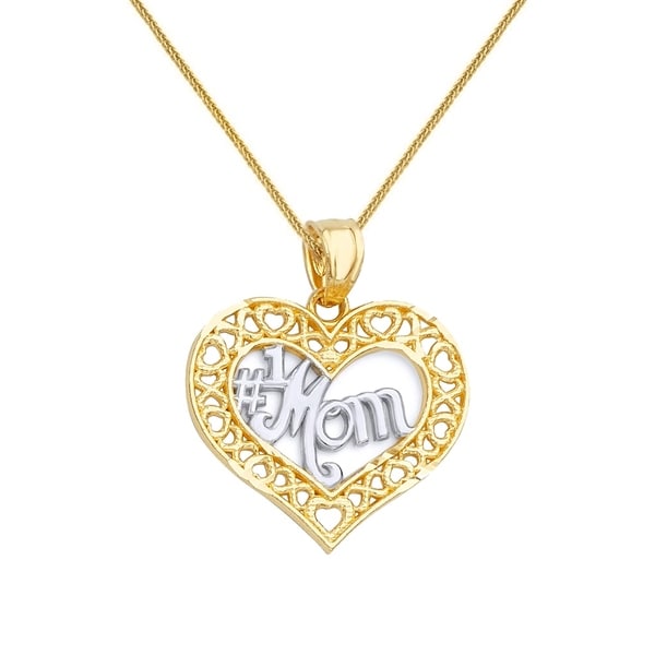 Solid 925 Sterling Silver with Gold-Toned U of Louisville Medium Pendant with Necklace 40mm