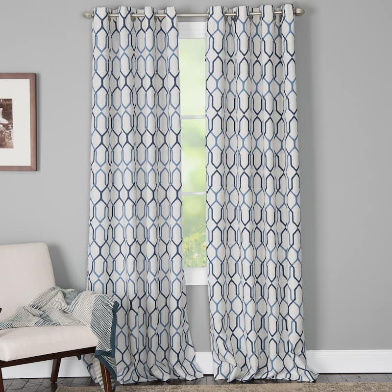 Carson Carrington Hjortsberg Blackout Panel Grommet-Top - 50"x95" - ADMIRAL