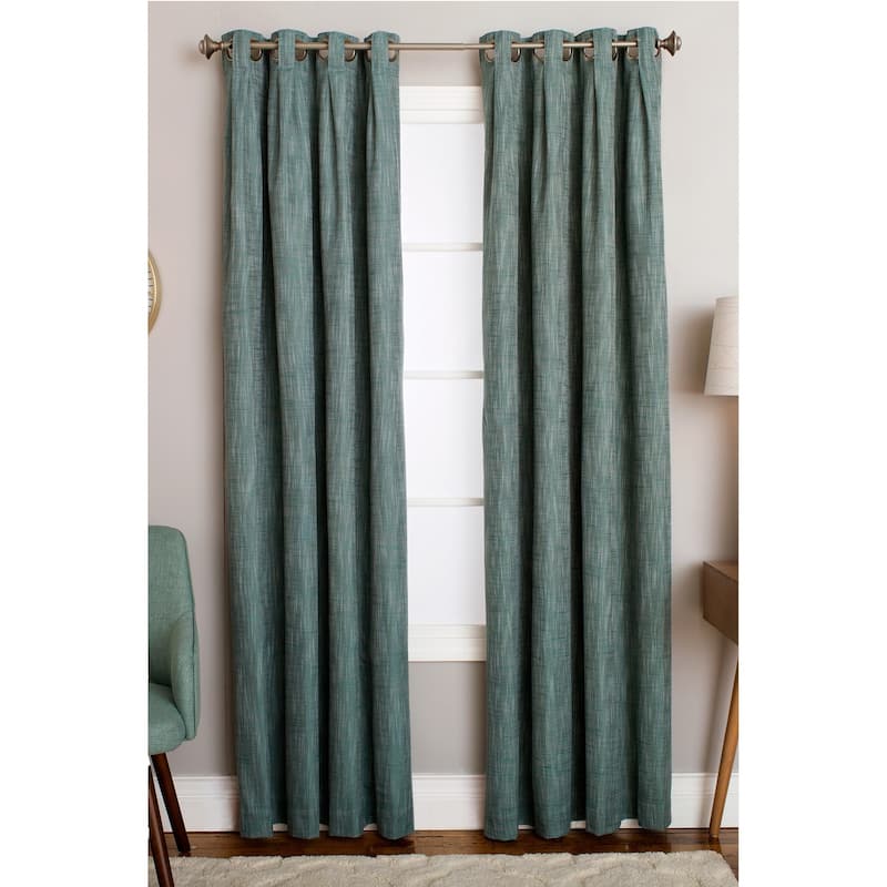 Miller Curtains CLAUDE Grommet-Top Panel - 40"x84" - MINERAL