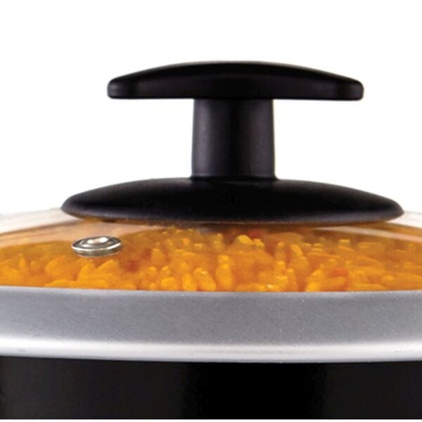 electric cooker with lid