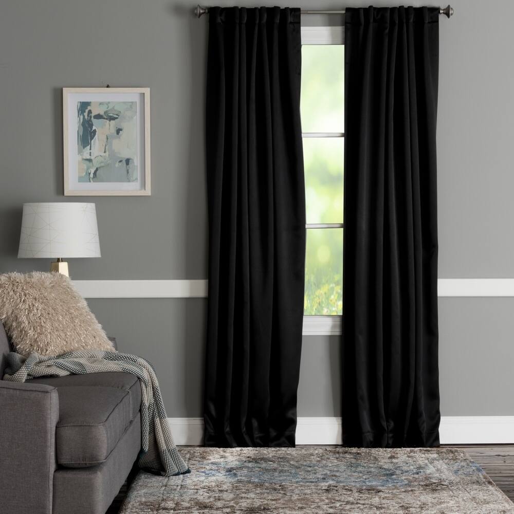 Porch & Den El Rancho Rod Pocket Blackout Curtain Panel