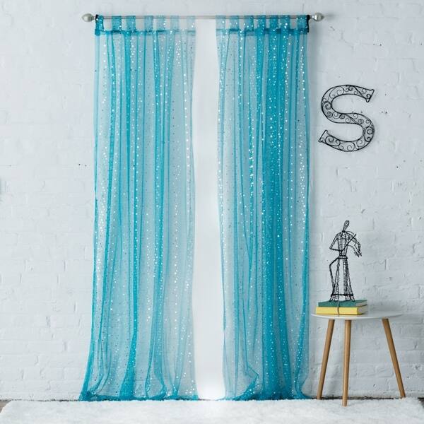 Shop Miller Curtains Sequin Tab Top Panel On Sale Free
