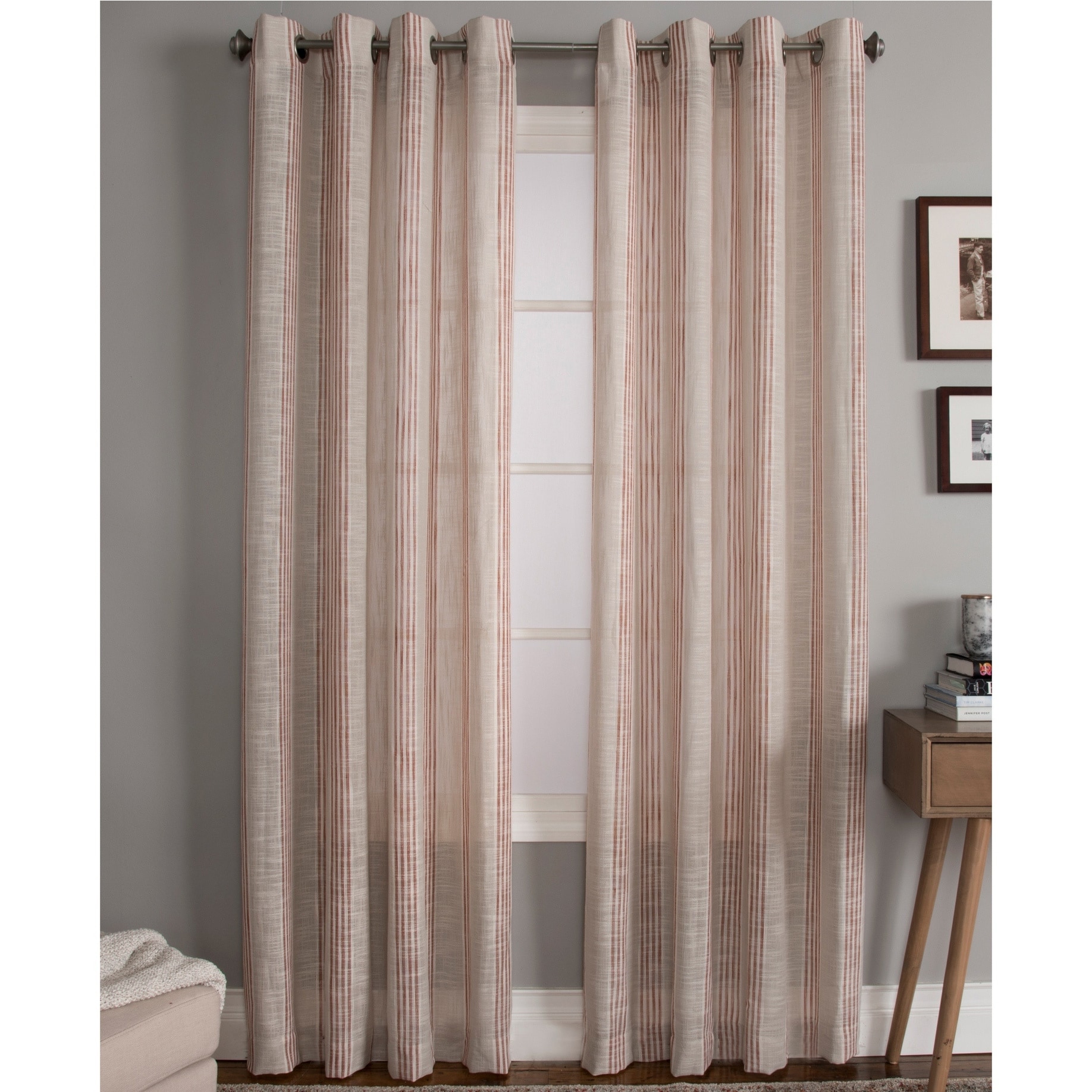 Porch & Den Annamae Grommet-Top Curtain Panel